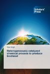 Heterogeneously catalyzed chemical process to produce biodiesel