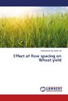 Effect of Row spacing on Wheat yield