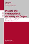 Discrete and Computational Geometry and Graphs