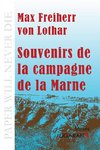 Souvenirs de la campagne de la Marne