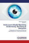 Instrument Shade Matching In Dentistry: De Facto or Deceptive