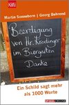 Beerdigung von Herrn Krodinger im Biergarten