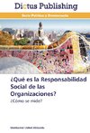 ¿Qué es la Responsabilidad Social de las Organizaciones?