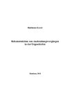 Rekonstruktion von Ausbreitungsvorgängen in der Urgeschichte