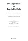 Die Tagebücher von Joseph Goebbels, Band II, März 1936 - Februar 1937