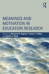 Baguley, M: Meanings and Motivation in Education Research