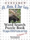 Circle It, Elk, Moose, and Deer Facts, Word Search, Puzzle Book