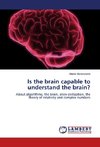 Is the brain capable to understand the brain?