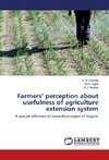 Farmers' perception about usefulness of agriculture extension system