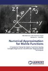 Numerical Approximation for Matrix Functions