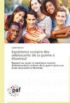 Expérience scolaire des adolescents de la guerre à Montréal