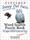 Circle It, Snowy Owl and Golden Eagle Facts, Word Search, Puzzle Book