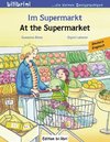 Im Supermarkt. Kinderbuch Deutsch-Englisch