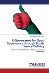 E-Governance for Good Governance through Public Service Delivery