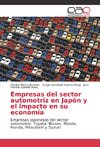 Empresas del sector automotriz en Japón y el impacto en su economía