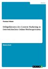 Erfolgsfaktoren des Content Marketing in österreichischen Online-Werbeagenturen