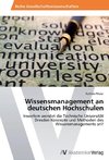 Wissensmanagement an deutschen Hochschulen