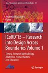 ICoRD'15 - Research into Design Across Boundaries Volume 1