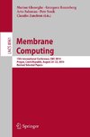 Membrane Computing