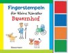 Fingerstempeln f.kl. Künstler- Bauernhof-Set