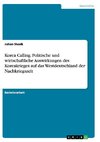 Korea Calling.  Politische und wirtschaftliche Auswirkungen des Koreakrieges auf das Westdeutschland der Nachkriegszeit