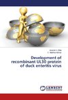 Development of recombinant UL30 protein of duck enteritis virus