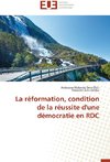 La réformation, condition de la réussite d'une démocratie en RDC