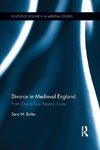 Divorce in Medieval England