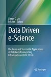 Data Driven e-Science