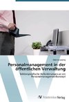 Personalmanagement in der öffentlichen Verwaltung