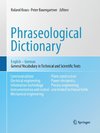 Phraseological Dictionary English - German