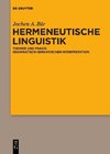 Hermeneutische Linguistik