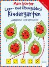 Mein bunter Lern- und Übungsblock Kindergarten. Lustige Mal- und Denkspiele