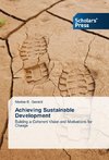 Achieving Sustainable Development