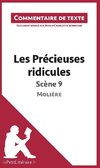 Commentaire composé : Les Précieuses ridicules de Molière - Scène 9