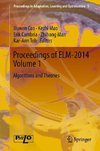 Proceedings of ELM-2014 Volume 1