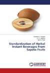 Standardization of Herbal Instant Beverages From Sapota Fruits