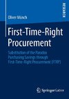 First-Time-Right Procurement