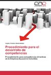 Procedimiento para el desarrollo de competencias