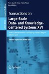 Transactions on Large-Scale Data- and Knowledge-Centered Systems XVI