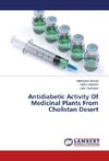 Antidiabetic Activity Of Medicinal Plants From Cholistan Desert