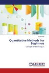 Quantitative Methods for Beginners