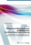 Pflege von Menschen mit intellektueller Funktionsbeeinträchtigung