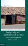 Indigeneity and Legal Pluralism in India