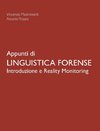 Appunti di Linguistica Forense - Introduzione e Reality Monitoring