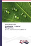 Producción y calidad fitoquímica