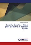 Security threats of finger print biometric in network system