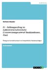 Z1 - Zahlungsauftrag im Außenwirtschaftsverkehr (Unterweisungsentwurf Bankkaufmann, -frau)