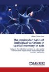 The molecular basis of individual variation in spatial memory in rats