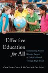 Effective Education for All